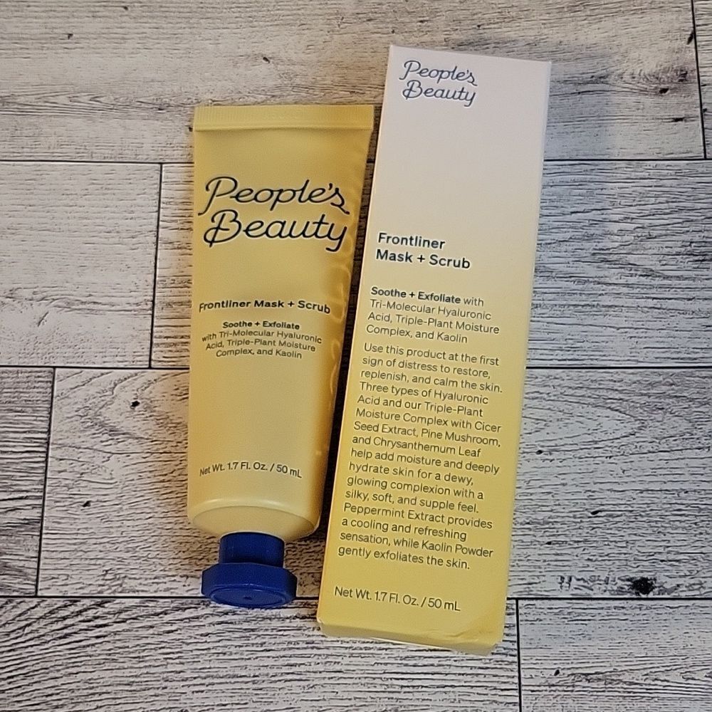 People's Beauty Frontliner Mask and Scrub